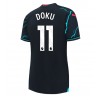 Manchester City Jeremy Doku #11 3rd Trikot 2023-24 Kurzarm